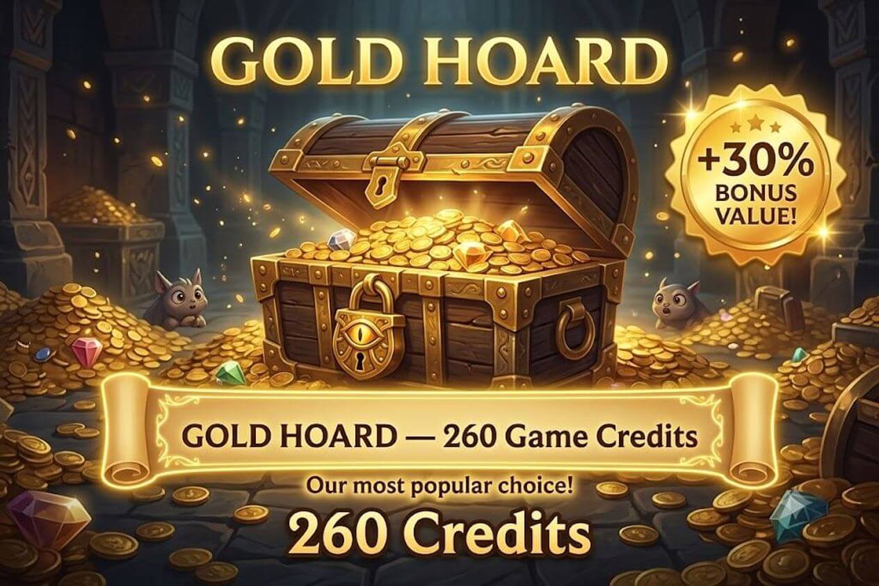 Buy 260 credits