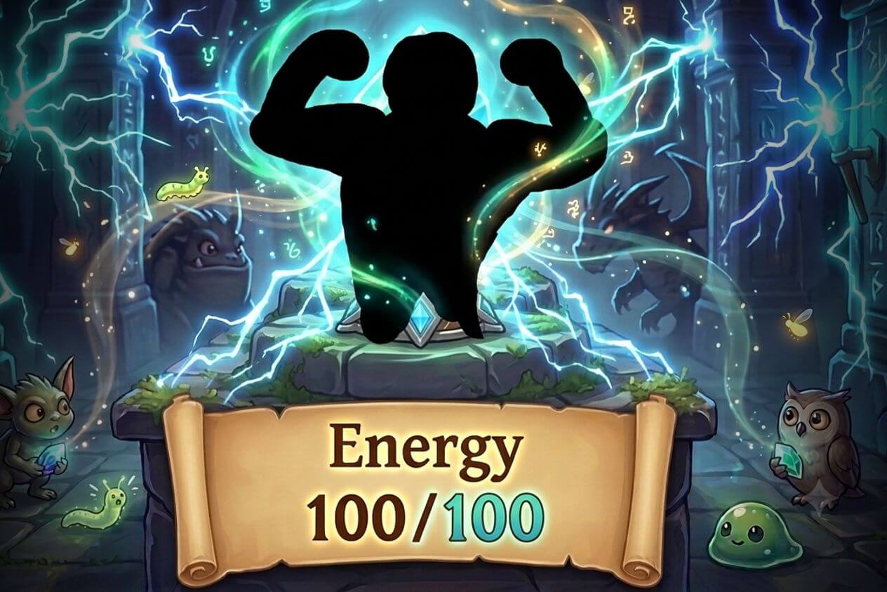 Refill energy to max